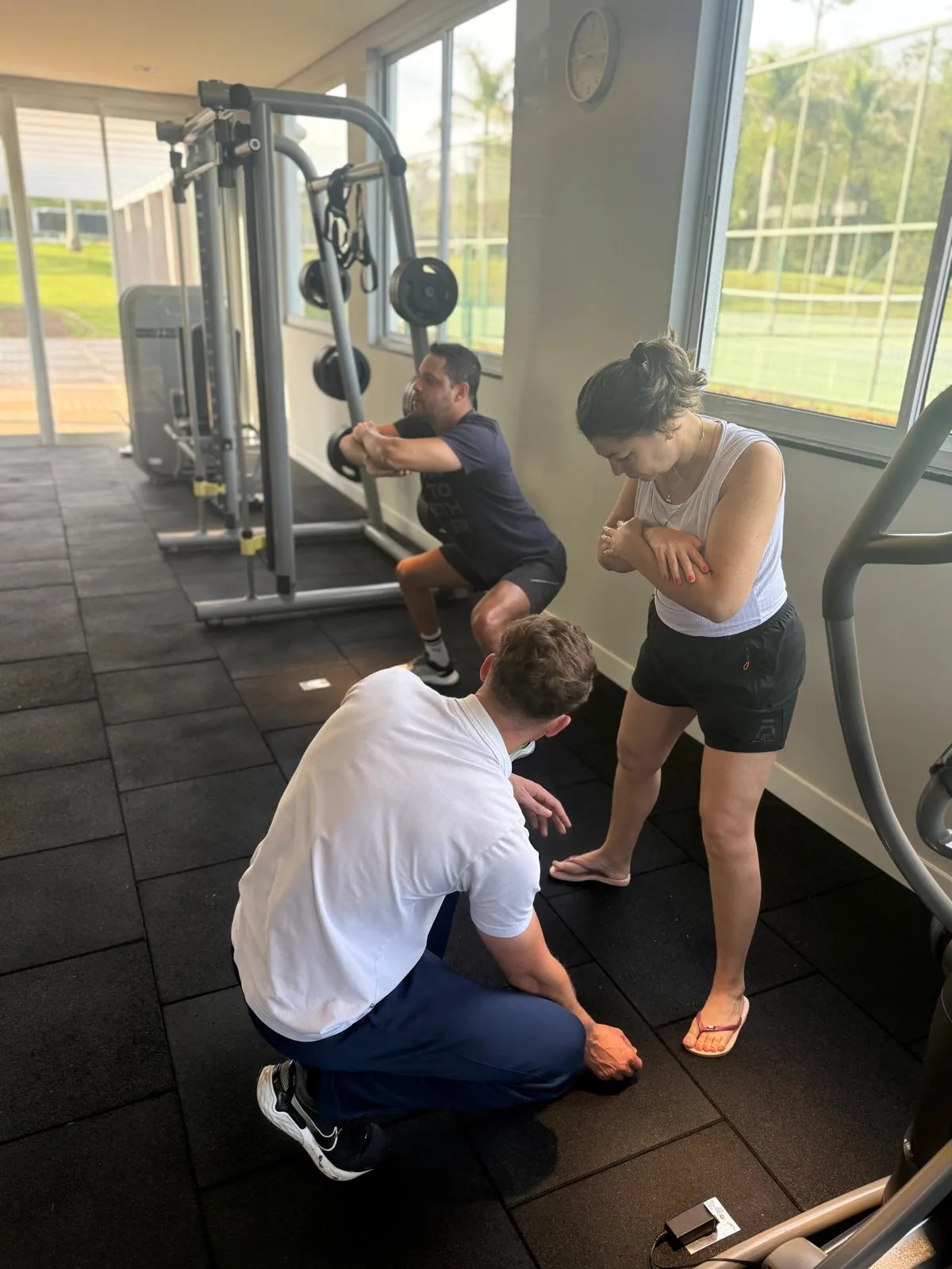 Treino em casal em Foz do Iguaçu